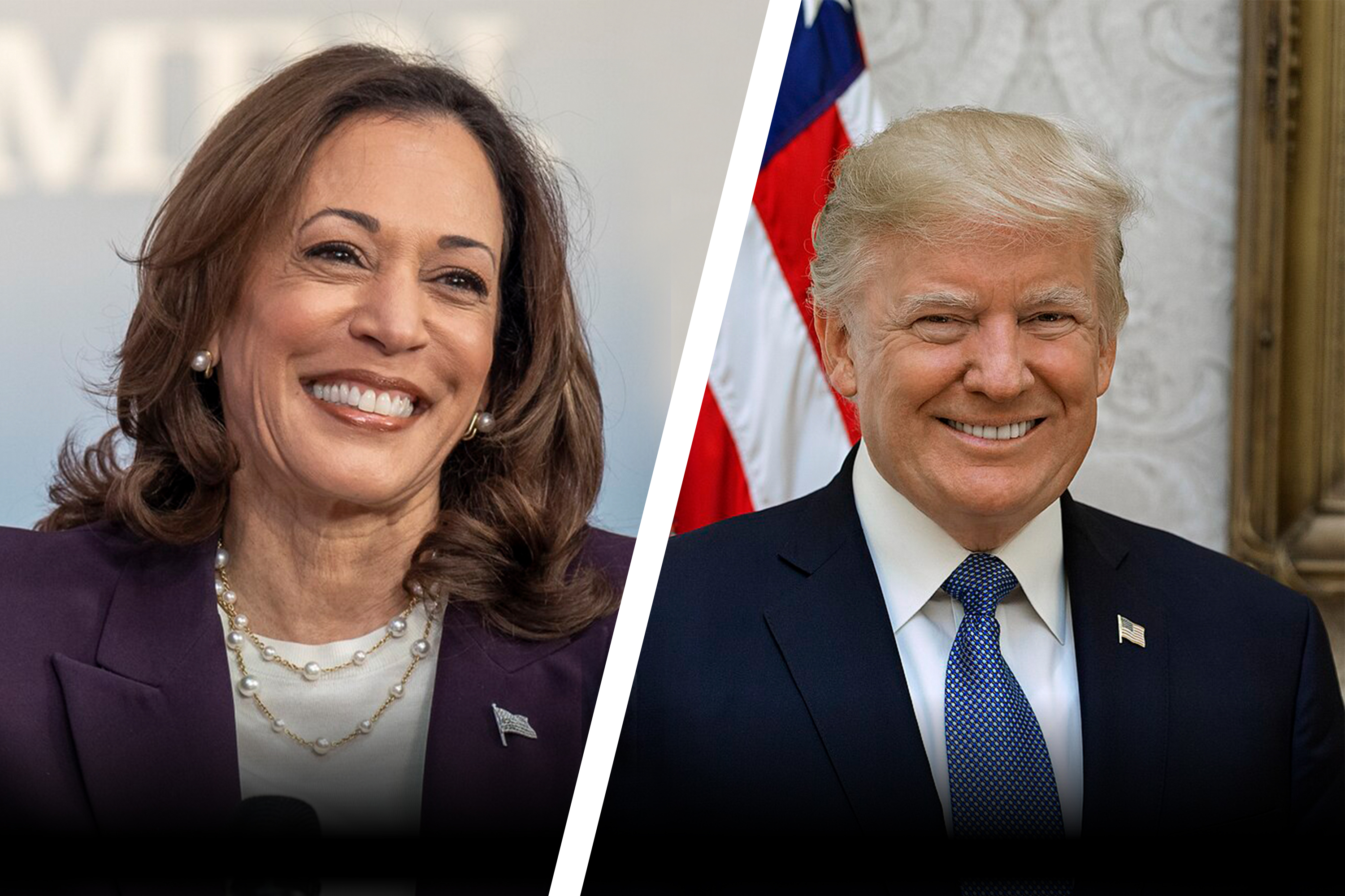 Pesquisas mostram Kamala Harris na frente de Donald Trump em Michigan e Pensilvânia e atrás na Carolina do Norte